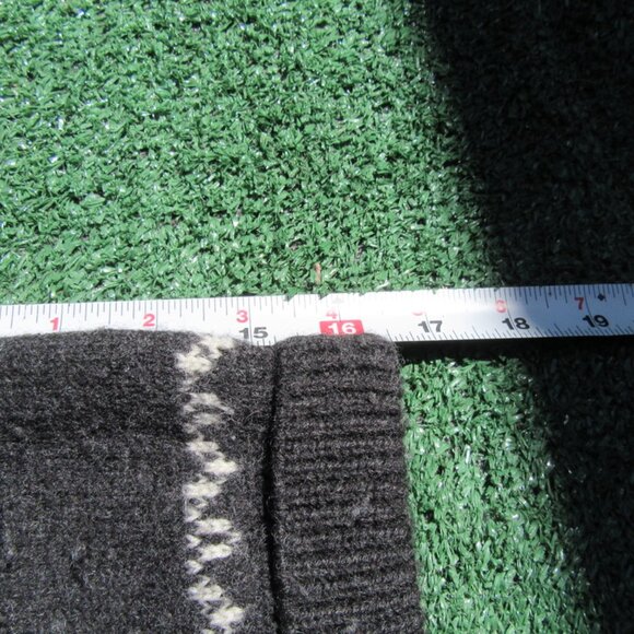 Vintage Windfjord Classic 100% Wool 1/4 Zip Sweater Men's Size Small - Picture 5 of 10